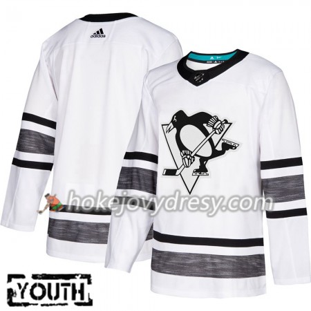 Dětské Hokejový Dres Pittsburgh Penguins Blank Bílá 2019 NHL All-Star Adidas Authentic